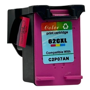 Obnovljena kartuša za HP C2P07AE / 62XL, večbarvna, 18 ml, HP-62XC-2, C2P07AE / 62XL, večbarvna
