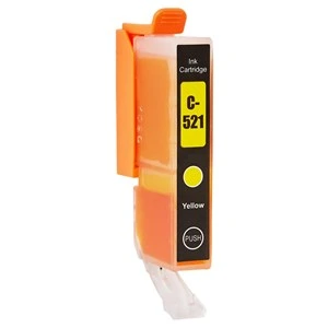 Kompatibilna kartuša za Canon CLI521Y / 2936B, rumena, 10,5 ml, brez prodajne škatle, CA-521Y-1, 2936B / CLI521Y, rumena