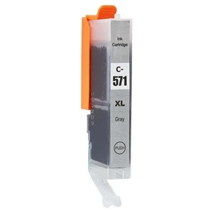 Kompatibilna kartuša za Canon CLI571G / CLI571GYXL / 0335C001, siva, 13 ml, CA-571G-1, 0335C001 / CLI571GYXL / CLI571G, siva