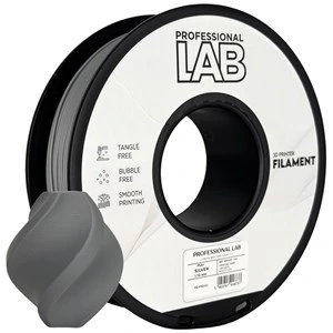Filament PLA+ Professional Lab, srebrn, 1,75 mm, 1 kg, FG-P49-E1, Cool Gray 3 C, srebrn