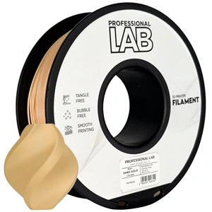Filament PLA+ Professional Lab, peščeno zlat, 1,75 mm, 1 kg, FG-P50-E1, 7499 C, peščeno zlat