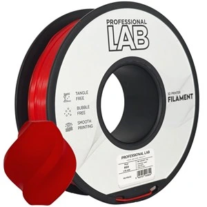 Filament PLA+ Professional Lab, rdeč, 1,75 mm, 1 kg, FG-P58-E1, 186 C, rdeč