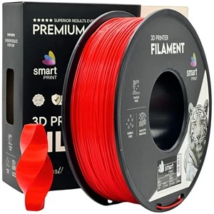 Filament PLA+ Smart Print, rdeč, 1,75 mm, 1 kg, FG-S58-E1, 186 C, rdeč