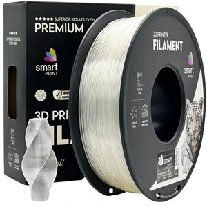 Filament PLA Smart Print, prozoren, 1,75 mm, 1 kg, FG-S68-E1, prozoren