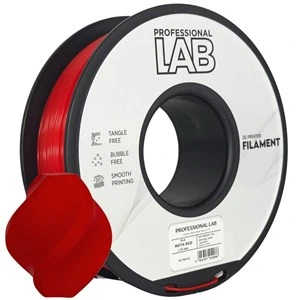 Filament PLA meta Professional Lab, rdeč, 1,75 mm, 1 kg, FG-P84-E1, 186 C, rdeč