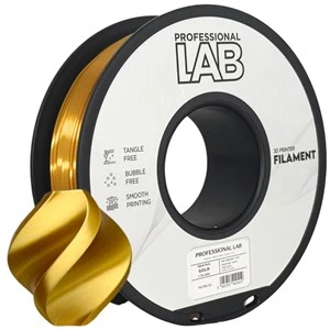 Filament PLA Silk Professional Lab, zlat, 1,75 mm, 1 kg, FG-P91-E1, 116 C, zlat