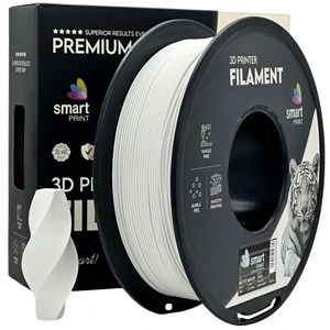 Filament PLA mat Smart Print, bel, 1,75 mm, 1 kg, FG-S22-E1, White, bel