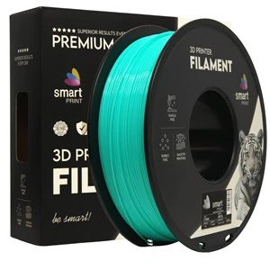 Filament PETG Smart Print, cian, 1,75 mm, 1 kg, FG-S196-E1, 321 C, cian