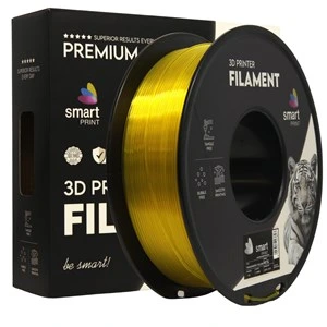 Filament PETG Smart Print, prozorno rumen, 1,75 mm, 1 kg, FG-S201-E1, 102 C, prozorno rumen