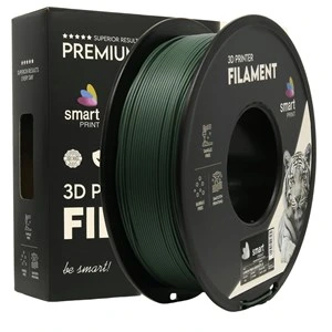 Filament PLA z ogljikovimi vlakni Smart Print, zelen, 1,75 mm, 1 kg, FG-S185-E1, 354 C, zelen
