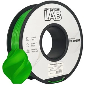 Filament PLA za hitro tiskanje Professional Lab, zelen, 1,75 mm, 1 kg, FG-P17-E1, 354 C, zelen